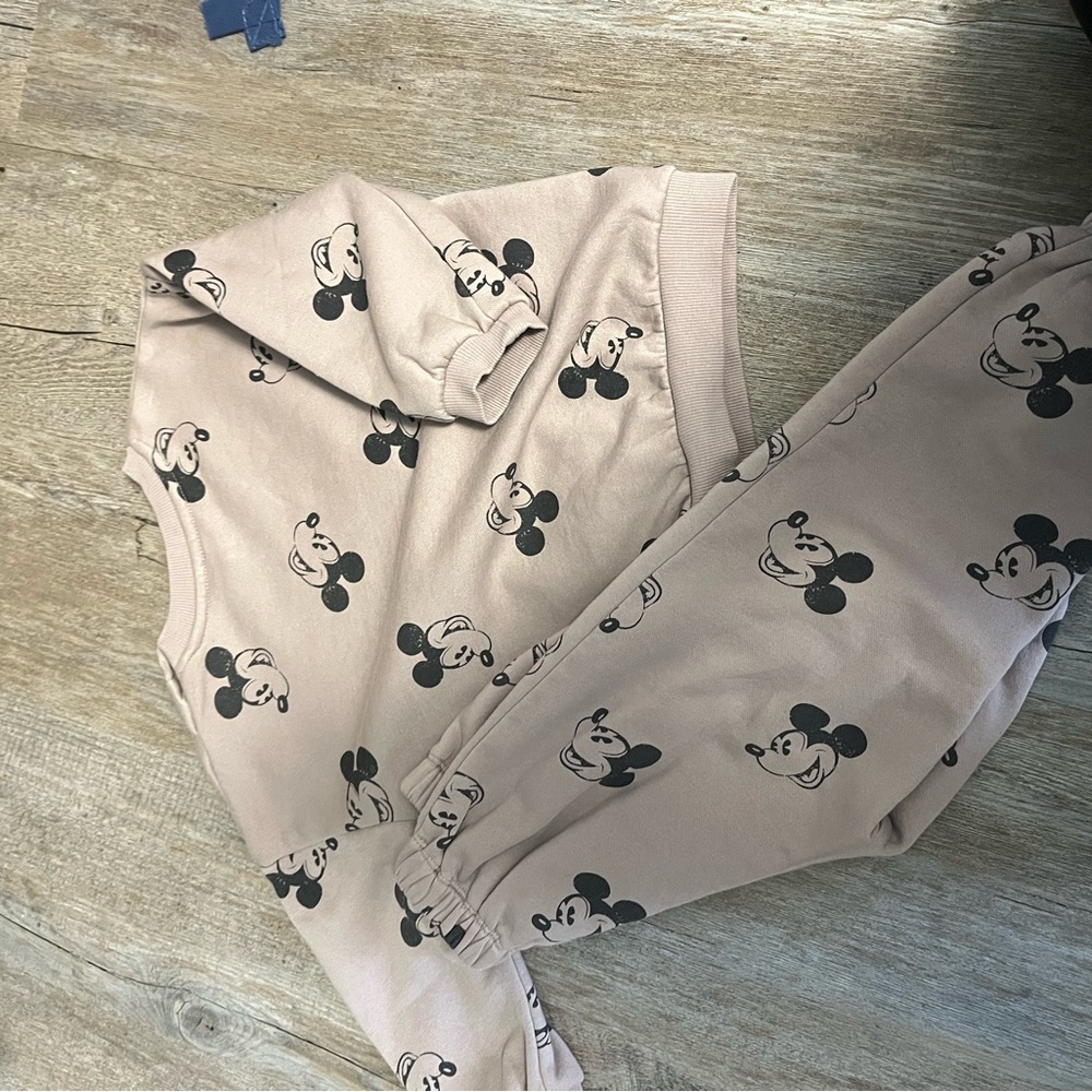 H&M X Disney Mickey Mouse Matching Set